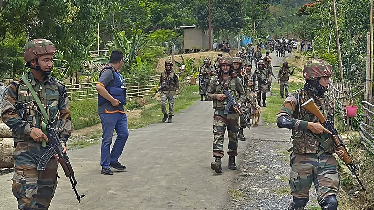 Combing operation in Manipur