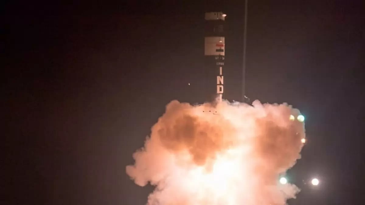 'Agni Prime', the new-generation ballistic missile, was successfully flight-tested.