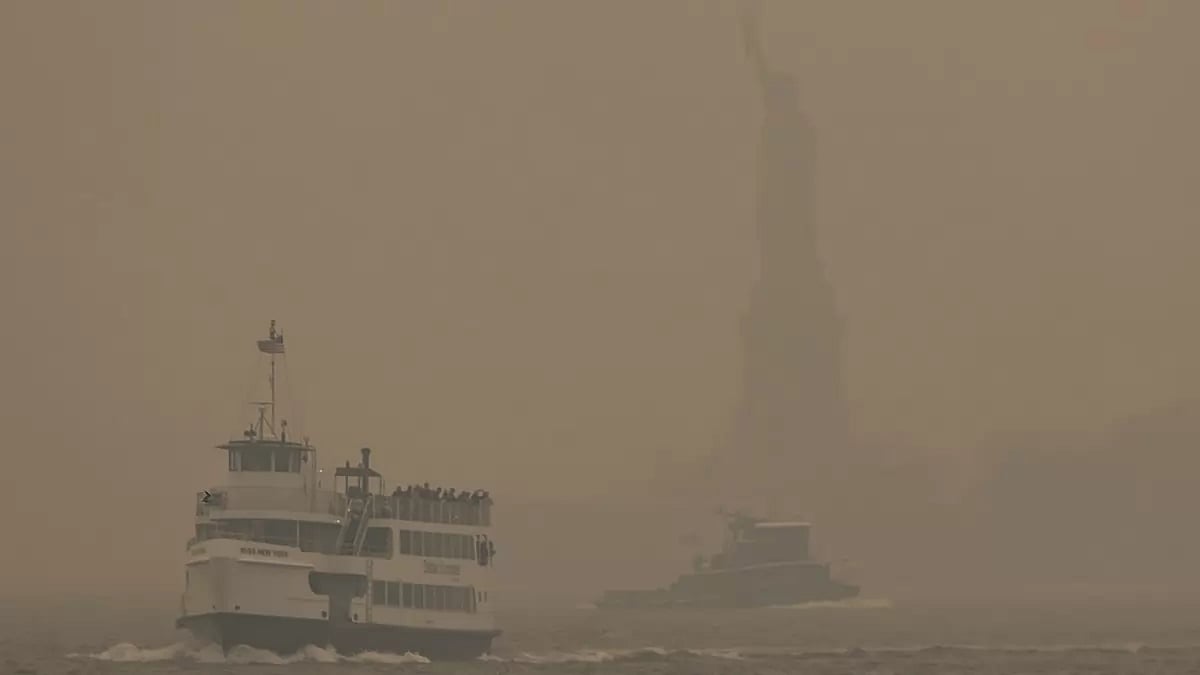 Canadian Wildfires New York