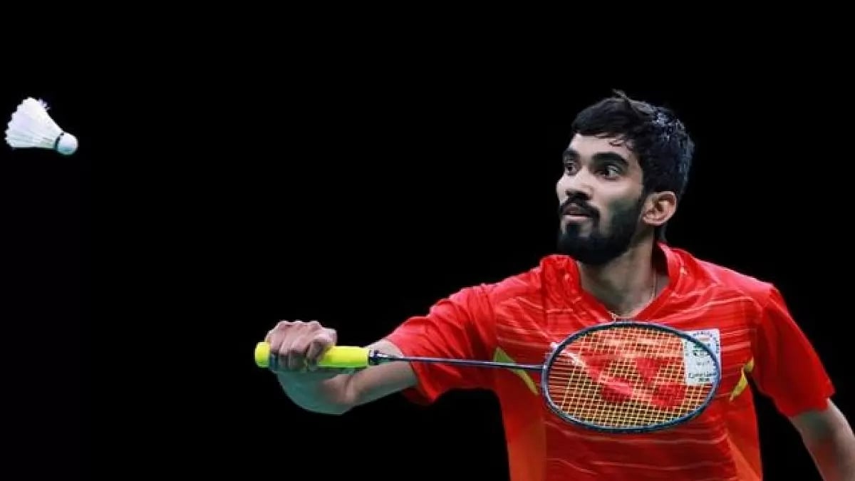 Srikanth beat Thailand's Kantaphon Wangcharoen 21-15 21-19 in the opening round.