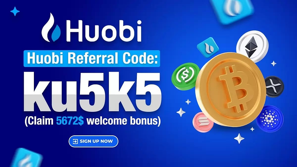 Huobi Referral Code: Ku5k5 