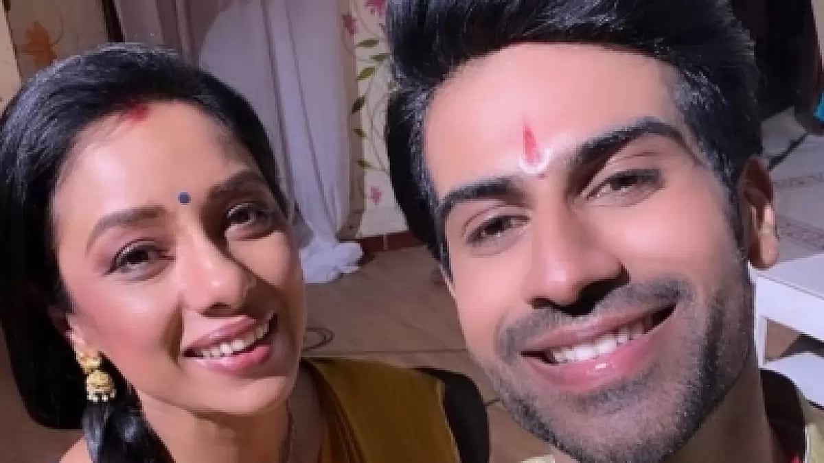 Aman MAheshwari & Rupali Ganguly 