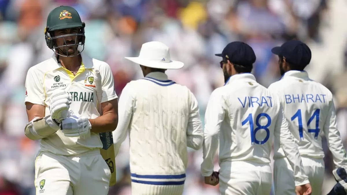 Starc scored a handy 57-ball 41 before being dismissed by Shami.