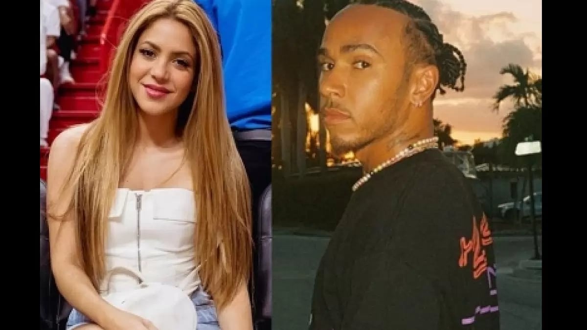 Shakira, Lewis Hamilton