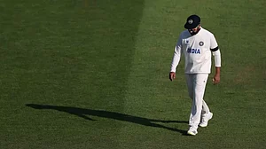 Rohit Sharma registered figures of 15 and 43 against Australia at the Oval.