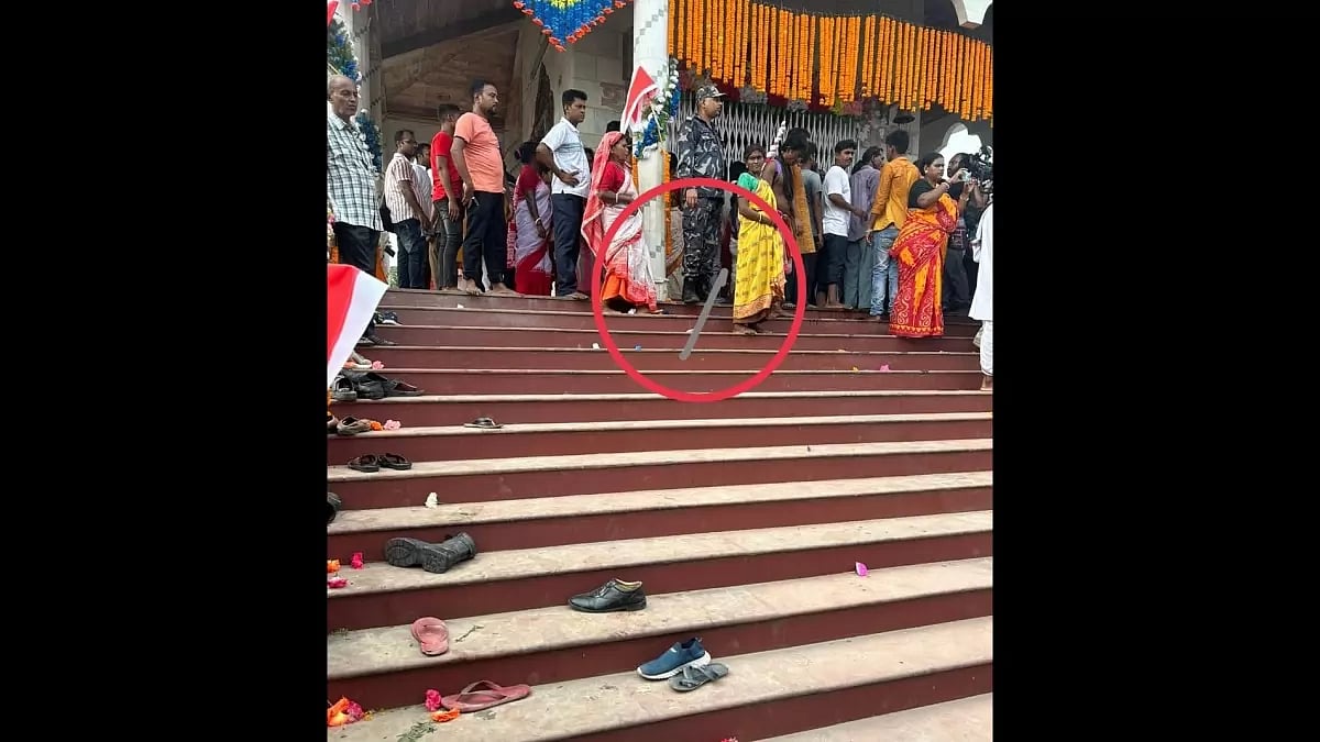 Image of Thakurbari Temple shared by TMC.