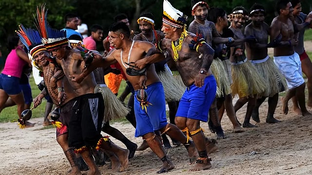 Brazil: Indigenous Families Celebrate Final Day Of Coming Of Age Festival