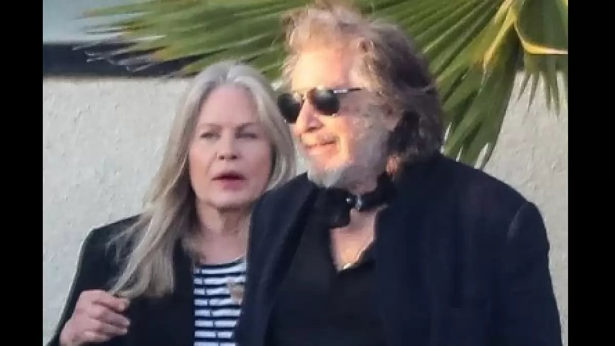 Al Pacino with ex-girlfriend