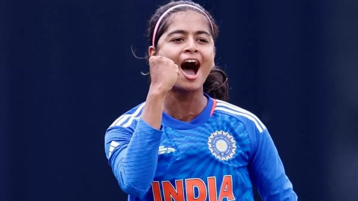 India's rising all-rounder Shreyanka Patil.