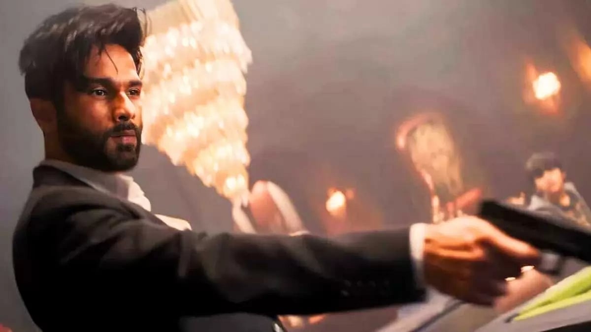 Shahid Kapoor In A Still From 'Bloody Daddy'