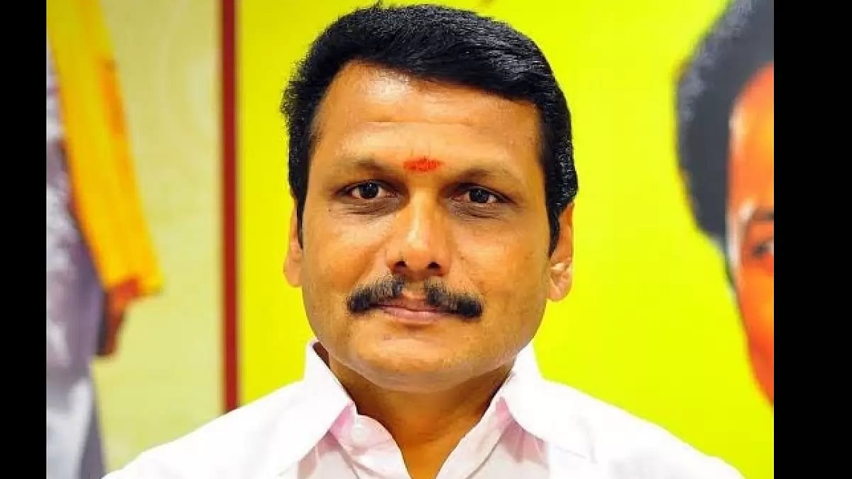File image : Tamil Nadu Minister V Senthil Balaji 