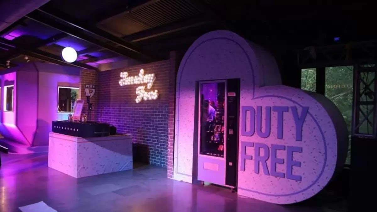 Airport themed cocktail party