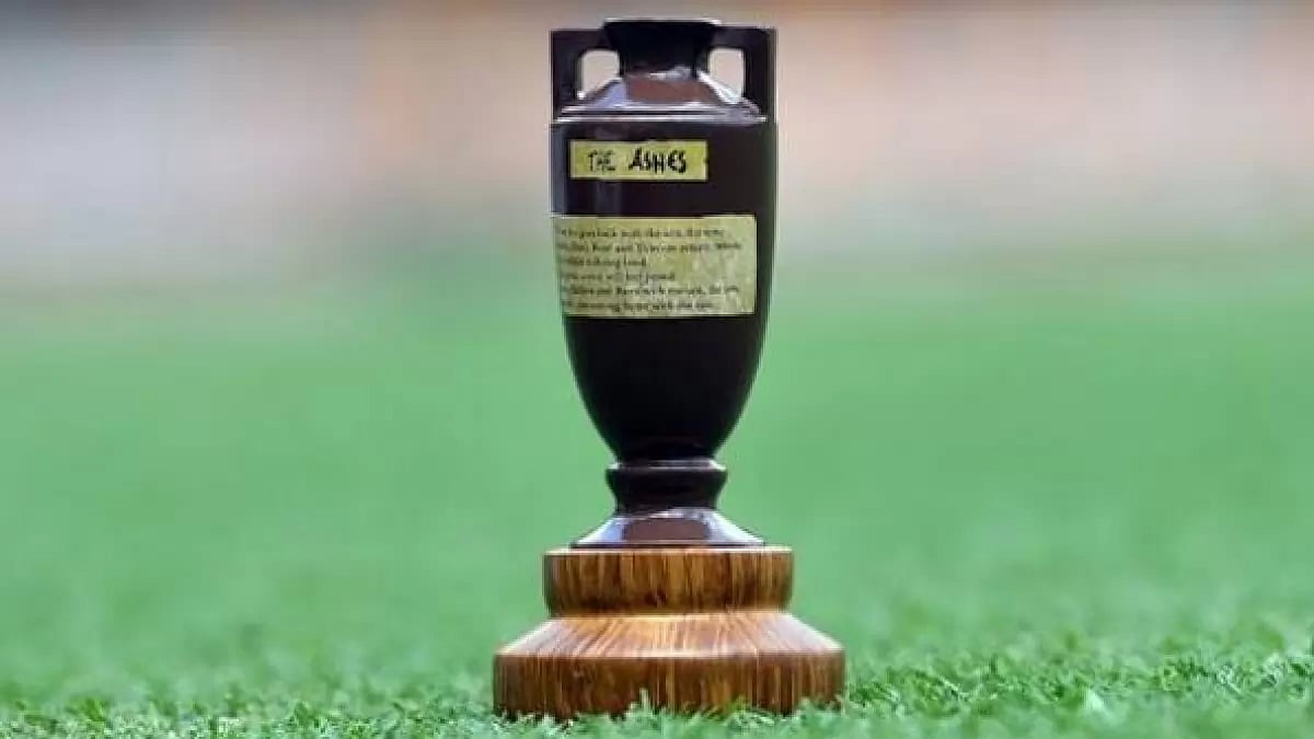 While England has won 32 times, Australia has won 33 times. 5 Ashes series ended in a draw.