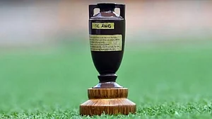 While England has won 32 times, Australia has won 33 times. 5 Ashes series ended in a draw.