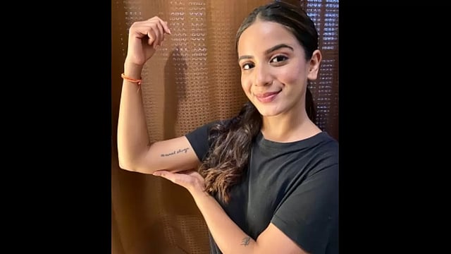 Nikki Sharma Flaunts Her Shiva Tattoos, Says She Was Destined For Upcoming Serial