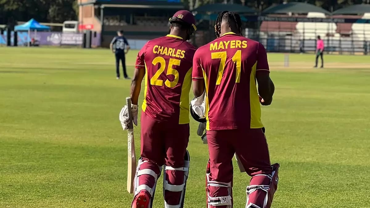 Rovman Powell's century was enough for the West Indies for a big win against UAE.