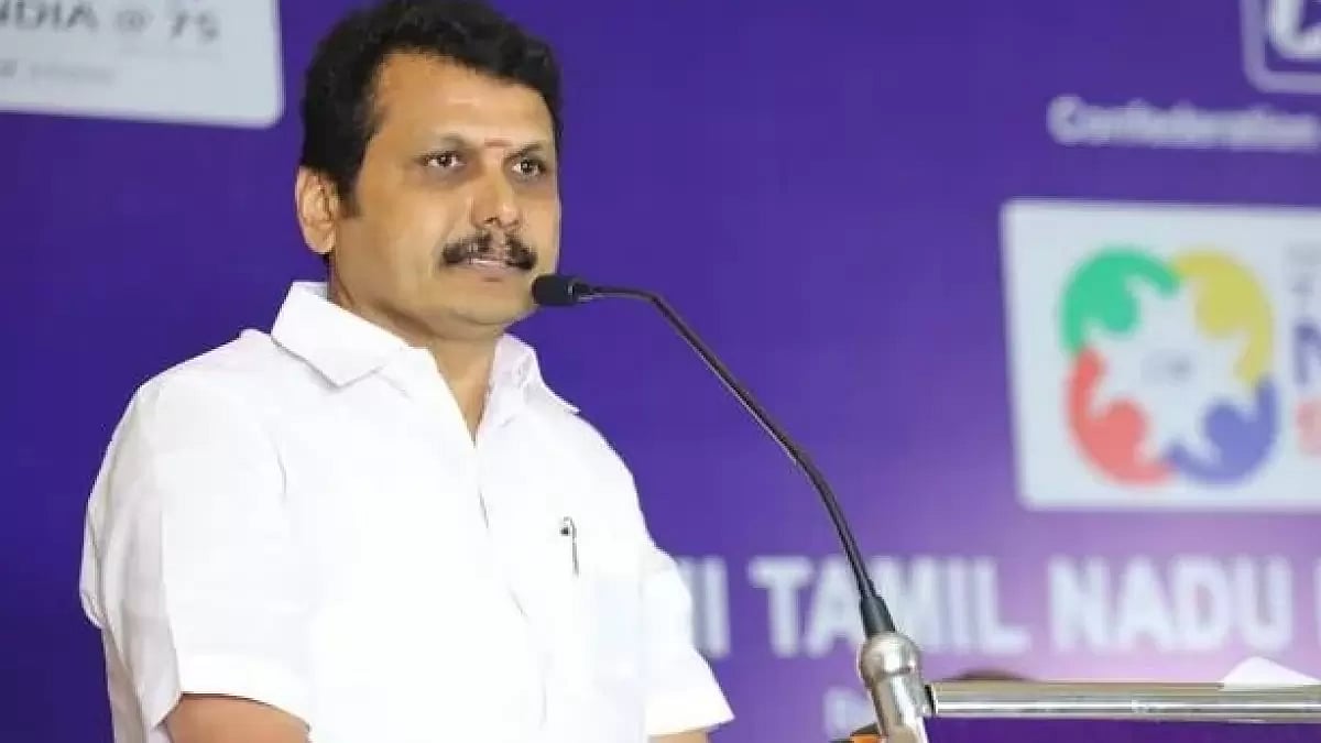 Tamil Nadu Electricity Minister Senthil Balaji