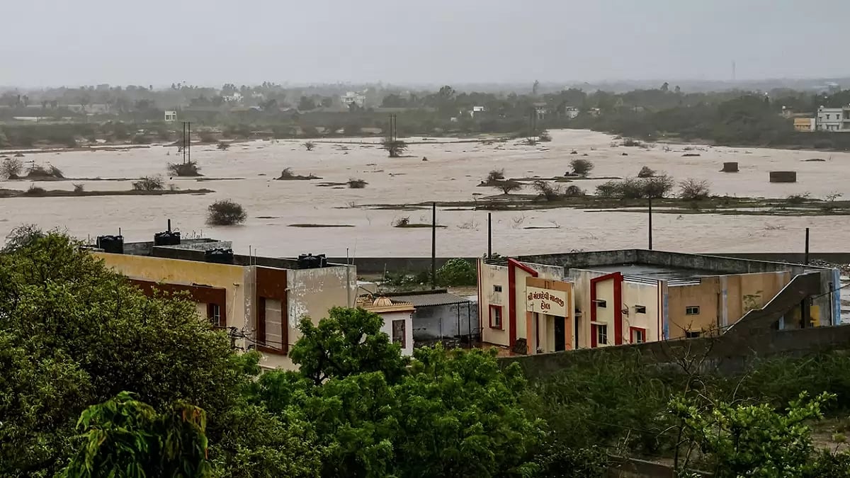 Cyclone Biparjoy: Waterlogging in Kutch