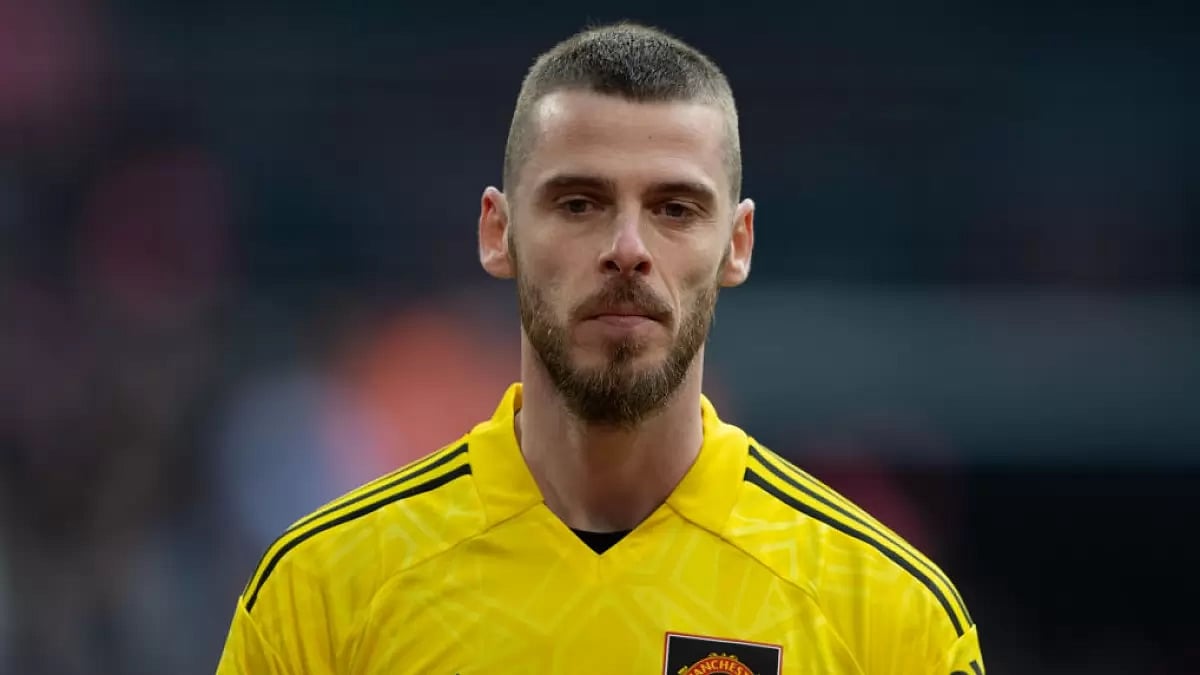 De Gea has been with Manchester United since 2011.