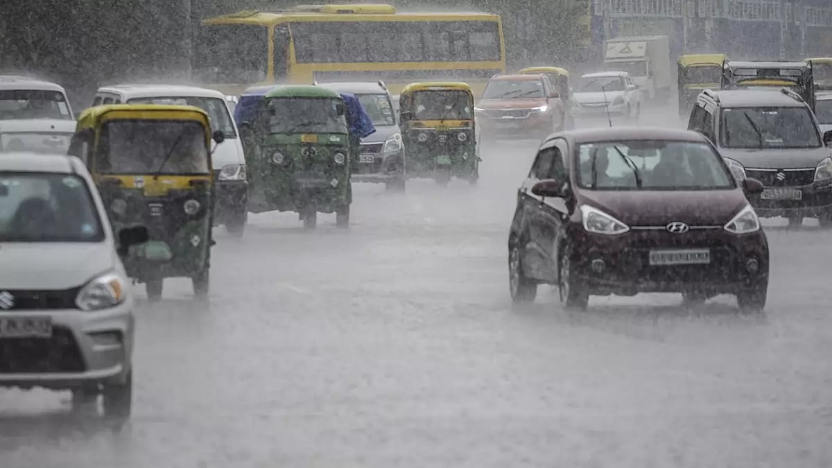 Rainfall in Gurugram
