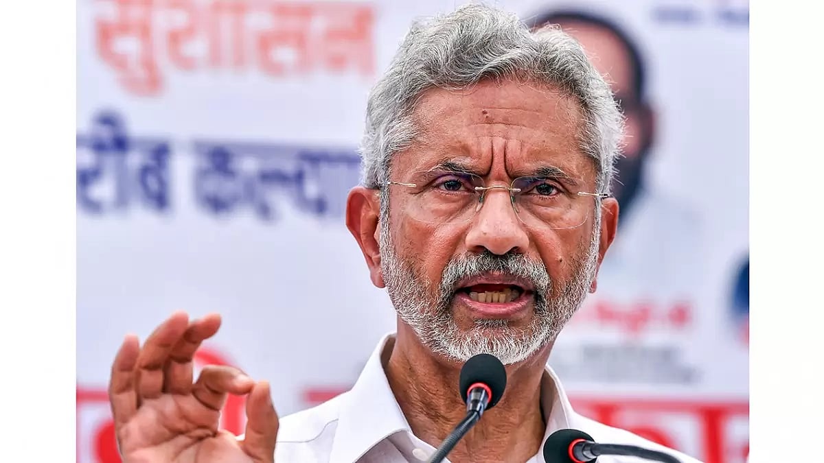 Jaishankar at Vikas Tirath Yatra in Delhi