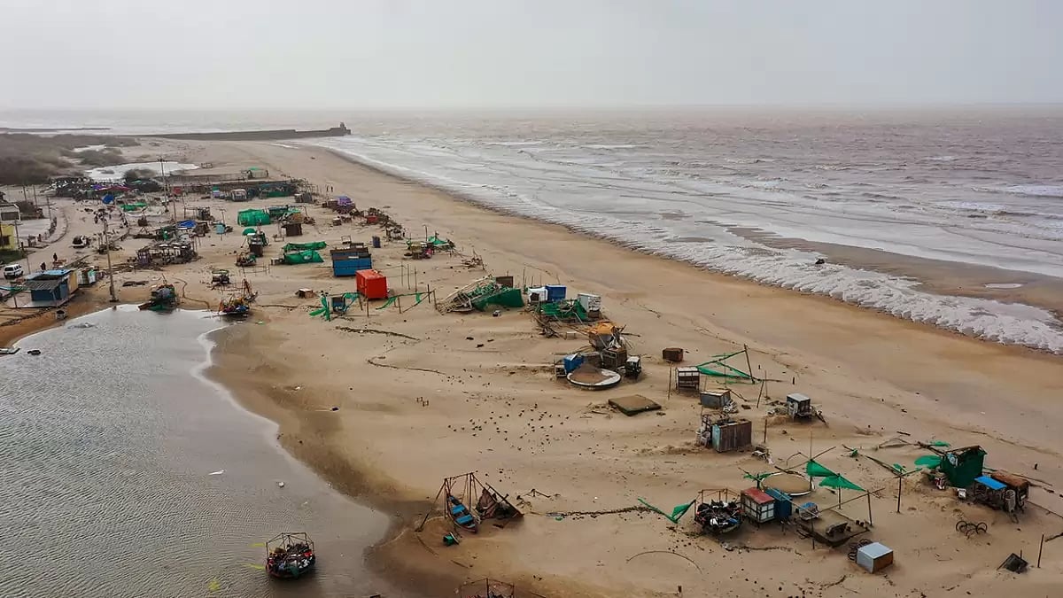 Aftermath of Cyclone Biparjoy