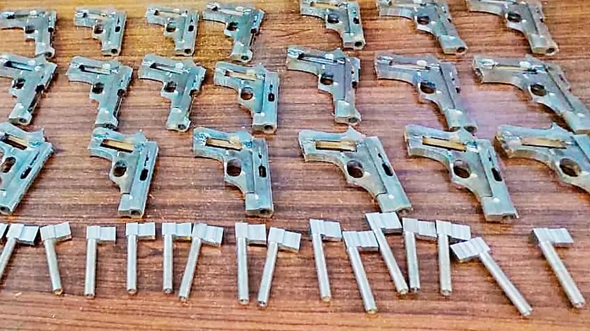 Caught in the Act: An illegal gun factory busted in Purnia district 