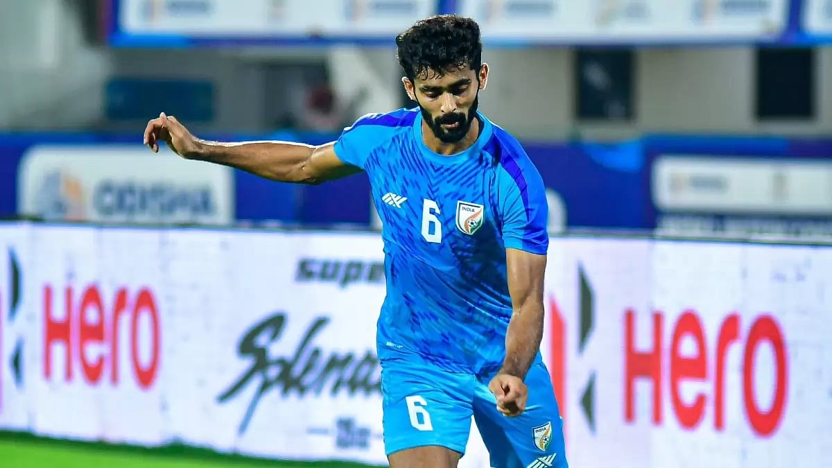Mishra joined Hyderabad FC in the 2020-21 season, winning the ISL title with them in 2021-22.