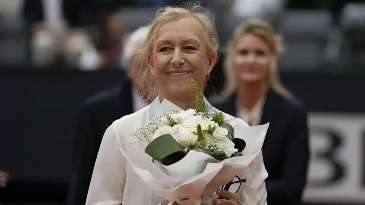 The 18-time Grand Slam singles champion had noticed an enlarged lymph node in her neck.