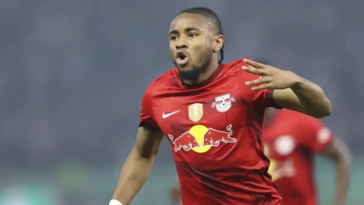 Nkunku has been capped 10 times by France and played for PSG before joining Leipzig in 2019.