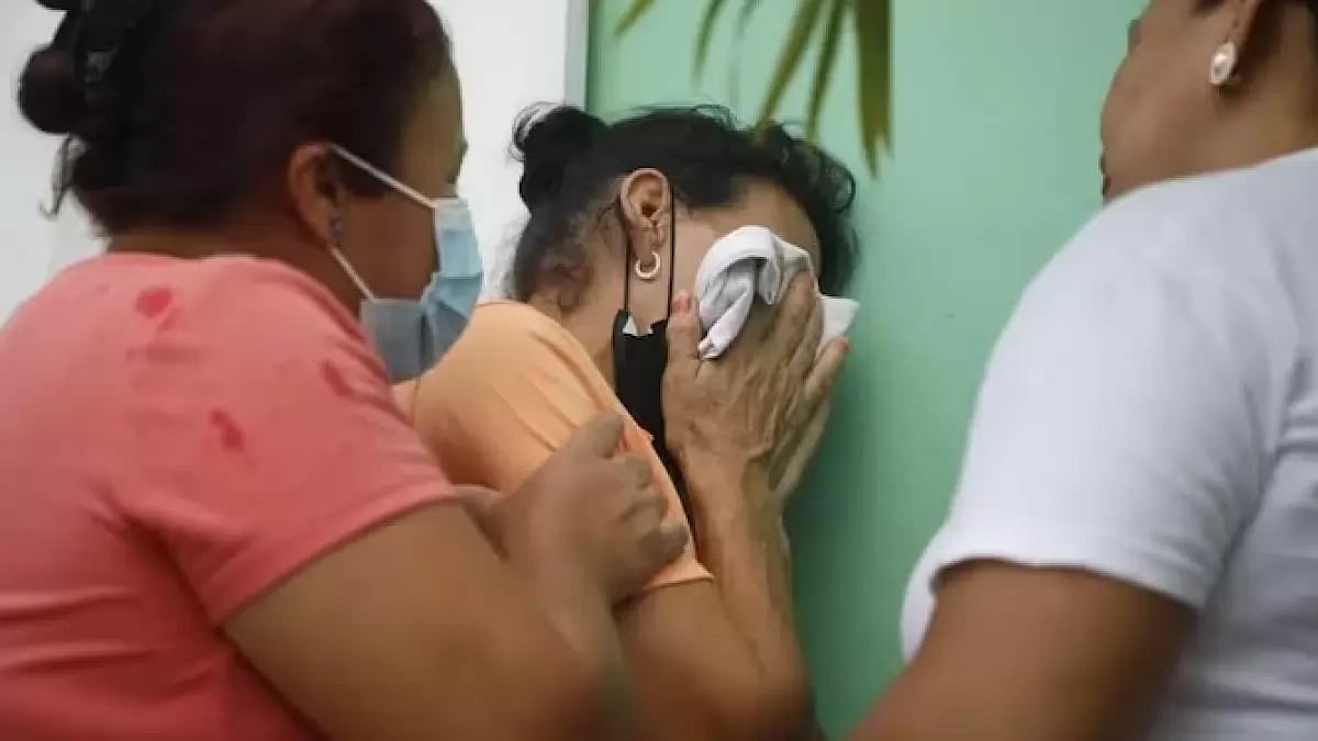 Visual from women's prison in Honduras where 41 inmates were killed