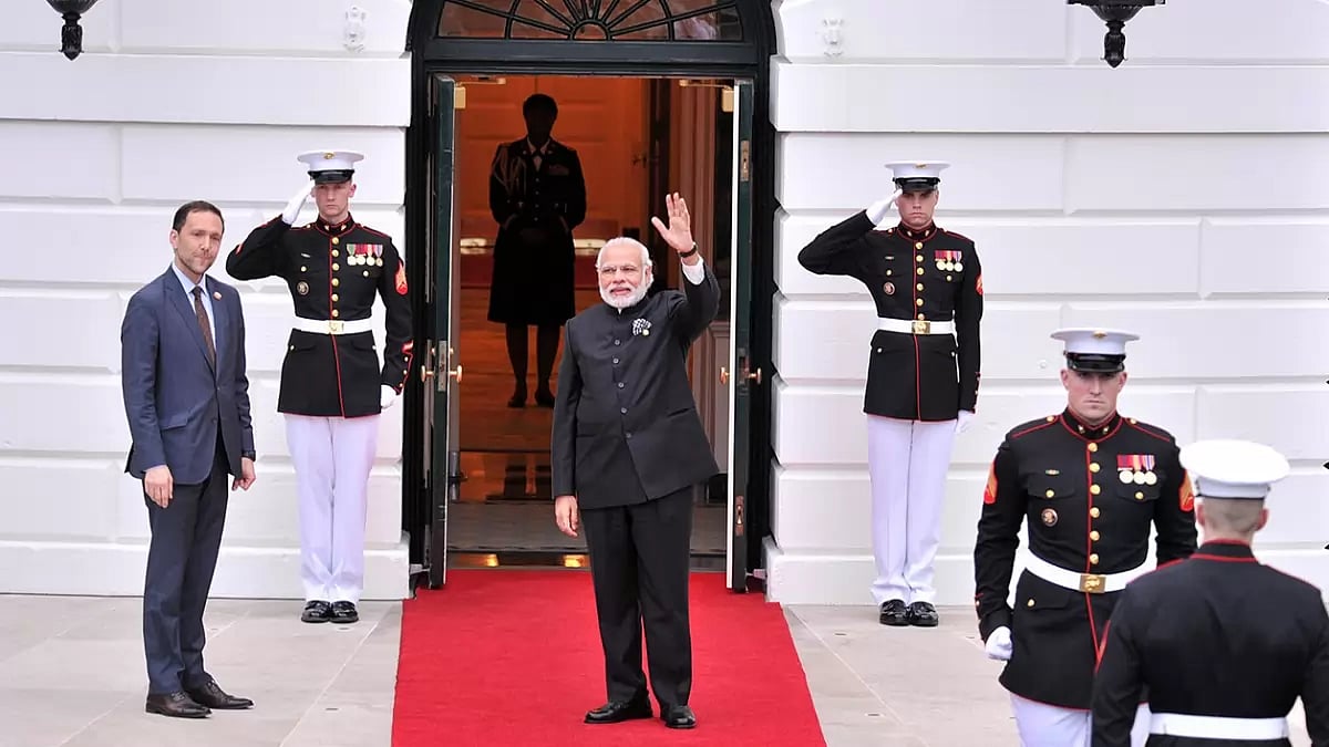 Narendra Modi begins his official state visit to the United States