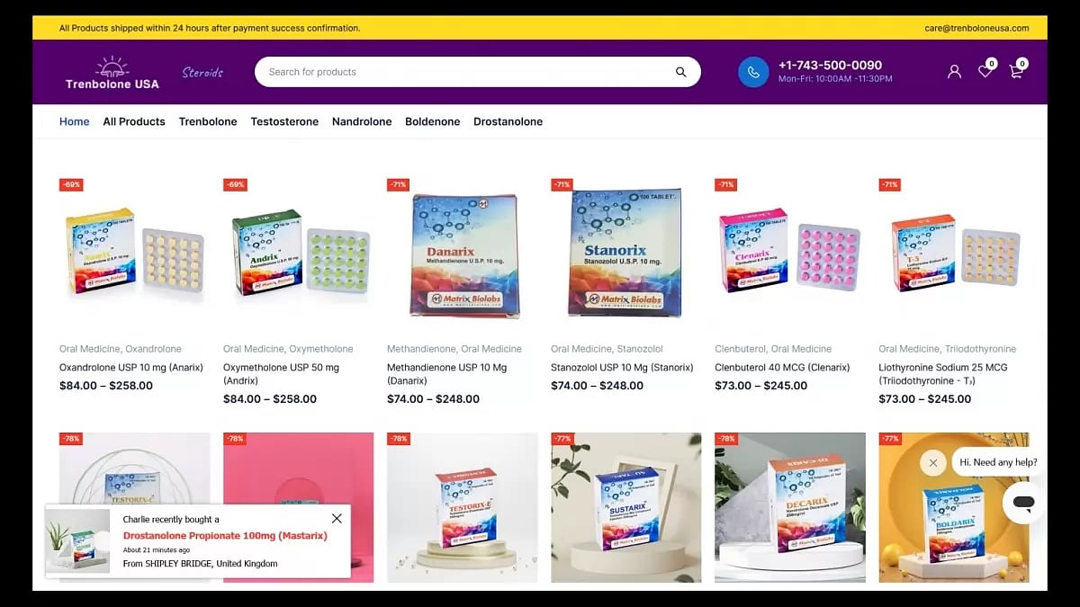 Buy Oxandrolone Online 