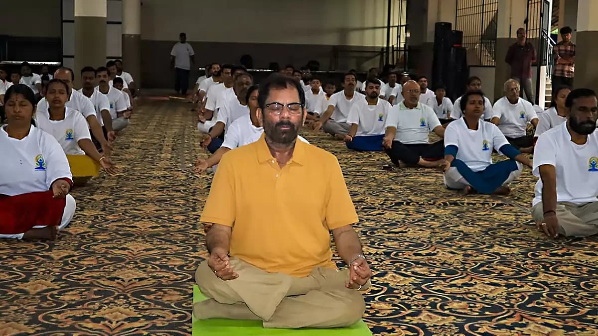 IDY 2023: Yoga session in Kasaragod