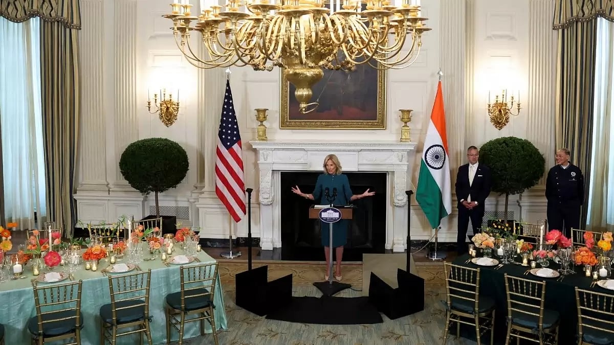 First Lady Jill Biden worked with chefs to develop the menu for the state dinner