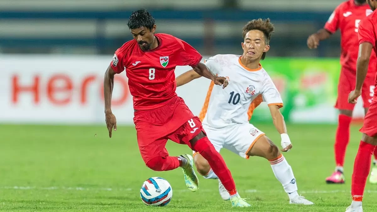Bhutan's spirited performance made the job difficult for Maldives.