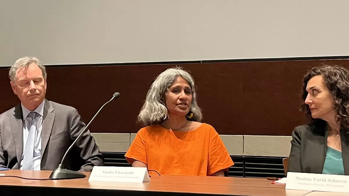 Policymakers and experts gather for a policy briefing on India on the Capitol Hill