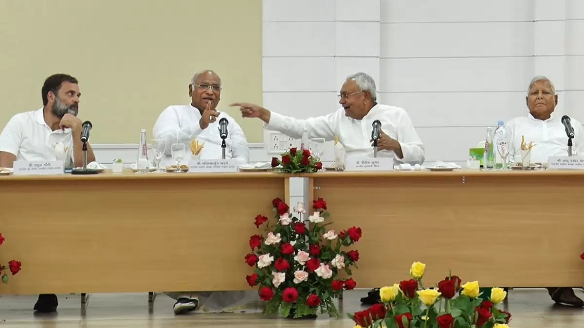 Opposition parties meet in Patna