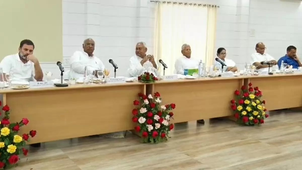 Opposition parties meet in Patna