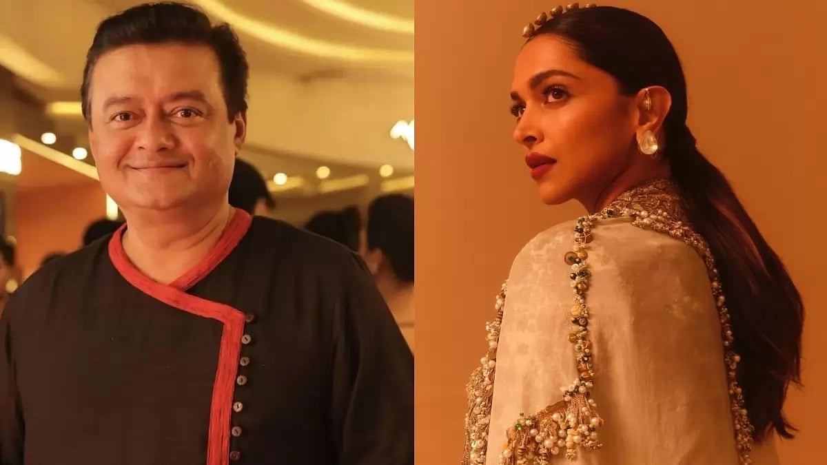 Saswata Chatterjee and Deepika Padukone