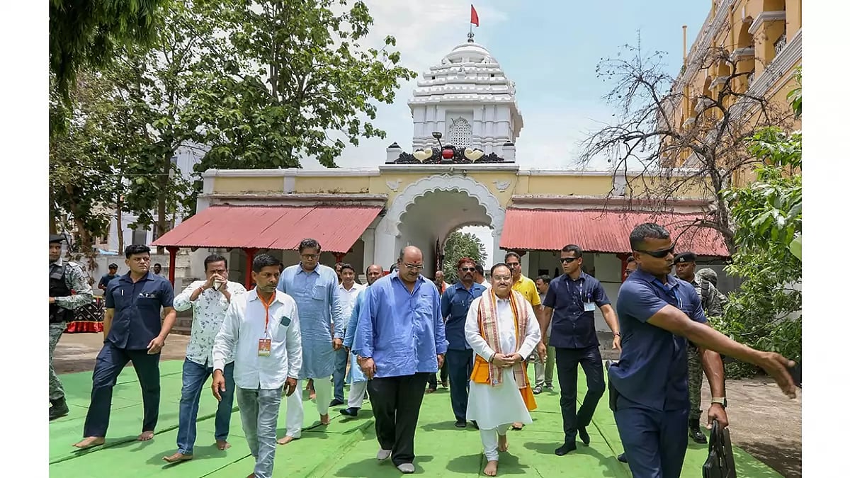 JP Nadda in Odisha