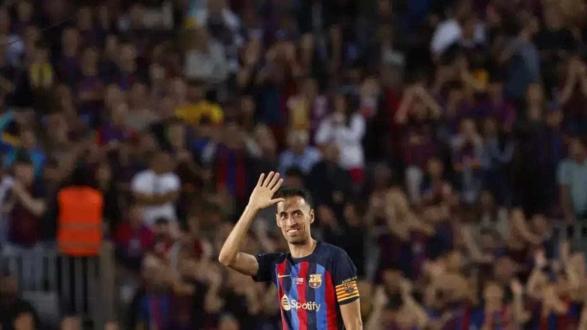 After nearly two decades with Barcelona, Busquets announced last month that he would not return.