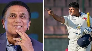 Sarfaraz scored 556 runs in six matches in the 2022-23 Ranji Trophy season, averaging 92.66.