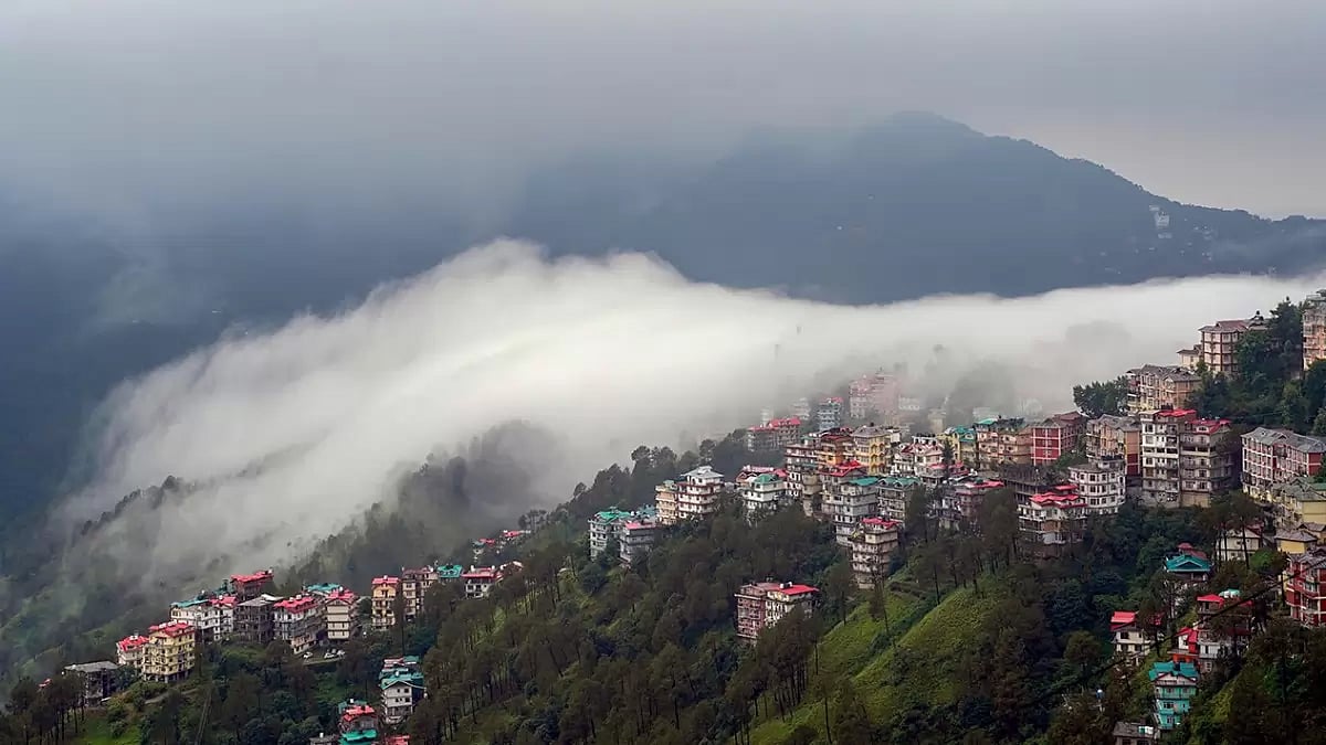 Rains in Shimla