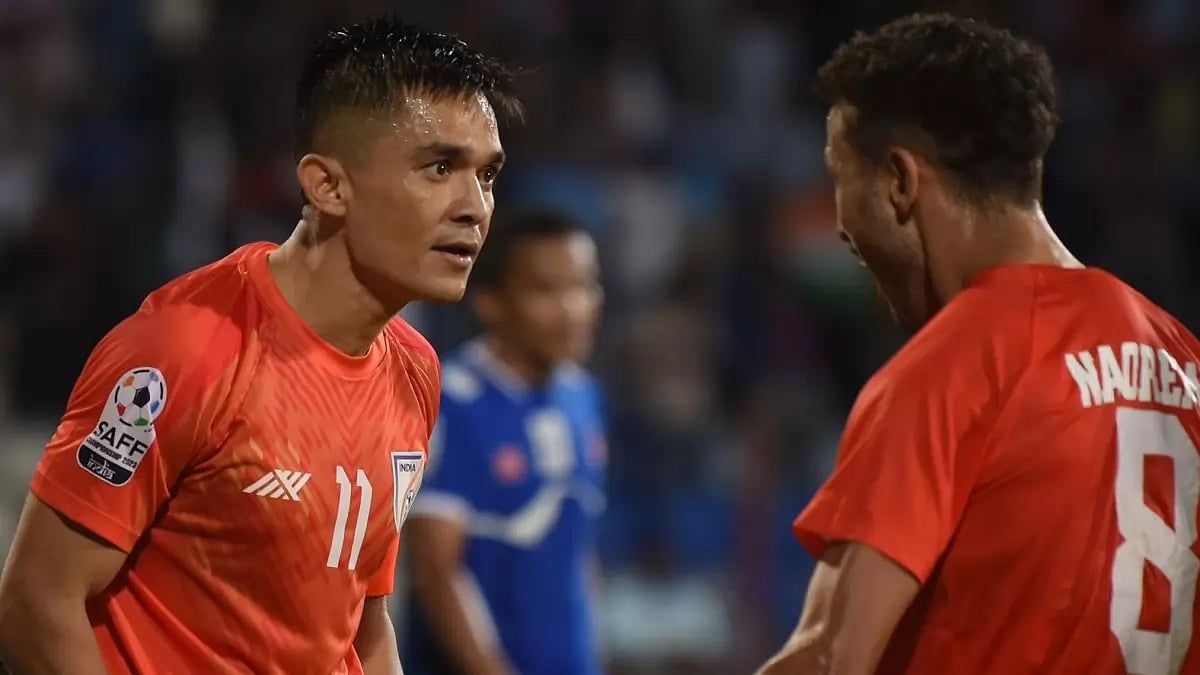 India play Kuwait on June 27 to decide the group winner.