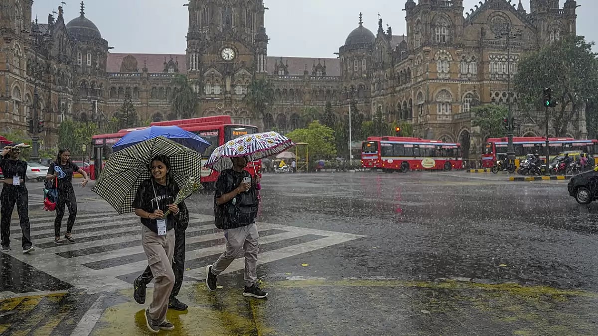 Rainfall in Mumbai