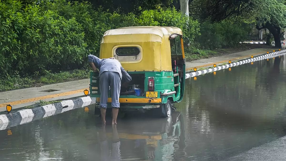 Rain in Delhi
