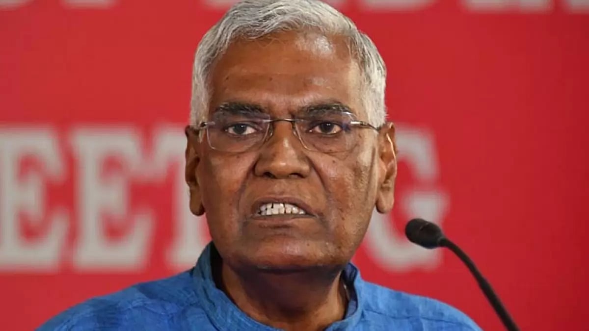 CPI general secretary D Raja - null