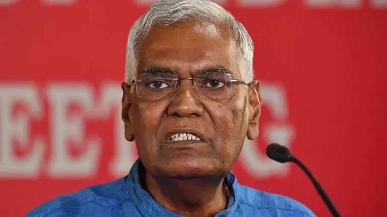 CPI general secretary D Raja - null