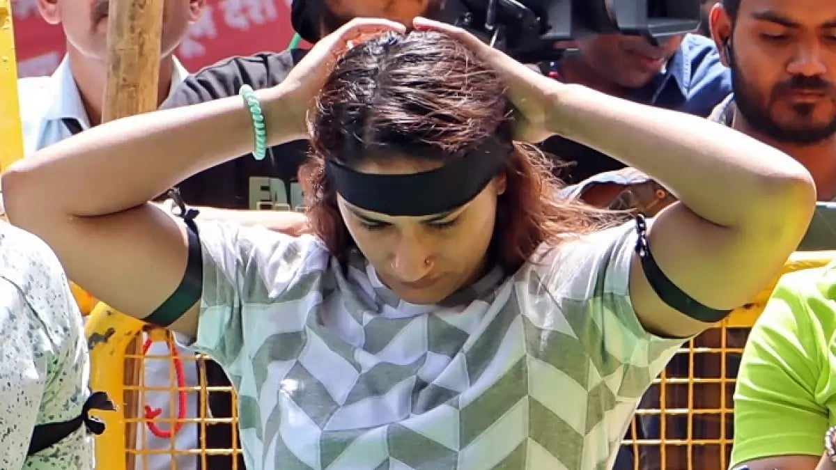 Vinesh stated that the opposition wrestlers want to break their unity.